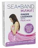 Sea-Band Mama Ginger Lozenges With Folic Acid 24 Count