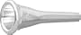Holton Farkas Series French Horn Mouthpiece in Silver Silver SC