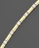 14k Gold Diamond Bracelet (2 ct. t.w.)