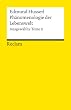 Ph�nomenologie der Lebenswelt: Ausgew�hlte Texte, 2
