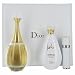 Christian Dior J'adore Women Gift Set (Eau De Parfum Spray, Eau De Parfum Spray, Beautifying Body Milk, Bag)