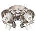 31up3%2BvaOrL. SL75  Sea Gull Lighting 1624BLE 02 3 Light Ceiling Fan Light Kit, Polished Brass