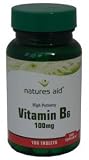 Vitamin B6 (High Potency) 100mg - 100 Tabs