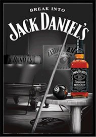 Jack Daniels - 3D Poster - Pool