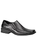 Steve Madden Men's Exyte Slip On,Black Leather,9 M US
