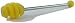 Silicone and stainless steel honey dipper spoon ~ new!