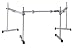 Pearl DR503 ICON Rack, 3 Straight Bars