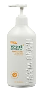 Seventh Generation Purifying Hand Wash, Mandarin, 12 Ounce (Pack of 3)