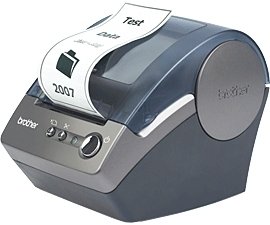 Brother - QL 560 - Imprimante d'étiquettes - N&B - thermique directe - rouleau (6,2 cm) - 300 ppp - jusqu'à 90 mm/sec - USB