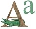 Alphabet Letters Removable Wall Stickers
