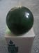 Partylite Auraglow Holiday Ball Candle Emerald Green Retired