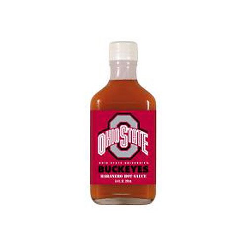 Ohio State Buckeyes NCAA Habanero Hot Sauce in a Flask (6.6 oz)