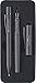 Faber-Castell Grip Edition 201626 Gift Set Fountain Pen Nib Width M and Ballpoint Pen with Large Capacity Refill XB in Metal Case All Black