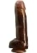 Rascal Toys Black Balled C**k, 11"