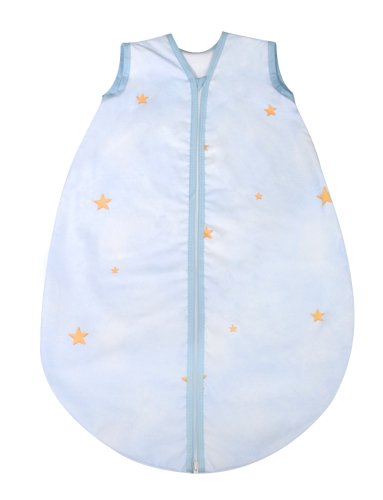 Julius Zöllner 9000515813 - Sommerschlafsack , 130 cm - Kuschelbär blau