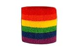 Poignet éponge drapeau Arc en ciel