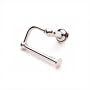 Ginger 4509/PN Columnar Hanging Toilet Tissue Holder, Polished Nickel