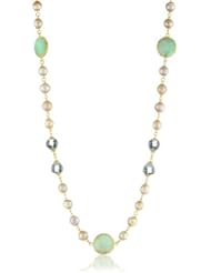 Coralia Leets Jewelry Design Chrysoprase and Pearl Necklace