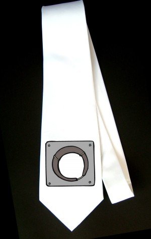 Click here to buy Party Decoration Necktie with Zulu, bangle, hollow, Africa, geography, metal, ring by SHOPZEUS.
