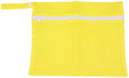 Ywsports Waterproof Baby Pram Stroller Dirty Cloth Diaper Nappy Storage Organizer Bag (Yellow)
