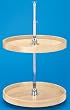 Rev-A-Shelf 4WLS072-28-52 28" (712 mm) Diameter Full Circle Wood Shelves - Wood - Maple