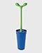 Alessi Merdolino Toilet Brush - Blue