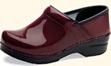  : Dansko Women's Professional Patent Leather Clog,Claret,42 EU (US Women's 11.5-12 M)