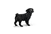 Schleich Female Pug Toy Figure