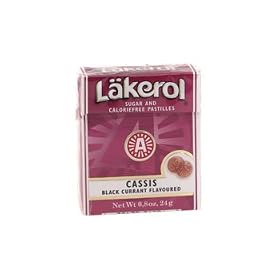 Lakerol Black Currant Flavored Pastilles