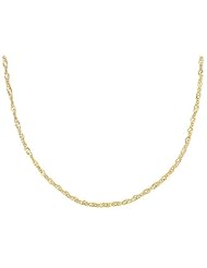 Singapore Link 14k Yellow Gold Necklace Chain 20 Inches
