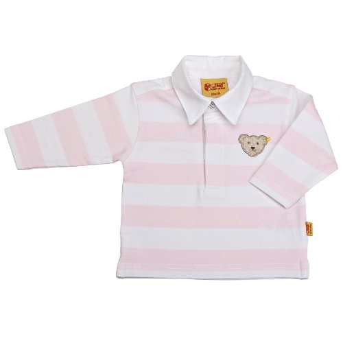 Steiff Unisex-Baby Sweatshirt, gestreift 0006873, Gr. 110, Rosa (2560) Preisvergleich