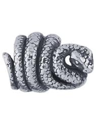 Frolic Sterling Silver Snake Slider Charm