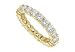 Diamond Eternity Ring : 14K Yellow Gold - 1.00 CT Diamonds