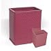 Chelsea Collection Square Wastebasket Tea Rose