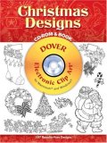 Christmas Designs CD-ROM and Book (Dover Electronic Clip Art Series)