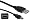 image "USB Type A Male / Mini-B Male Cable, 5 Pin, Black, 3 ft"