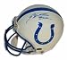 Edgerrin James Autographed Indianapolis Colts Riddell Pro Line Authentic Full Size Football Helmet