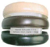 Lemper Haarreif ECHT LEDER 2177-3 Preisvergleich