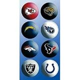 National Football League Party Stickers 4 Pack