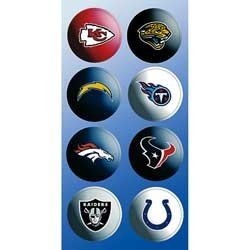 National Football League Party Stickers 4 Pack
