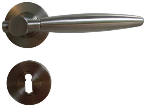 Bocker Design 28085 T&uuml;rbeschlag Edelstahl Apollo R-55 Knauf DR