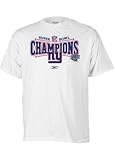 New York Giants Official Big and Tall Super Bowl XLII Locker Room T-Shirt