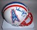 Warren Moon Autographed Houston Oilers Riddell Mini Helmet