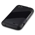 HTC SENSATION / SENSATION XE TPU SILIKON SCHUTZH�LLE CASE COVER TASCHE IN SCHWARZ