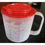Tupperware Measuring Mixing Mix Store Jug