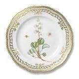 Royal Copenhagen Flora Danica Rim Soup Plate With Perforated Border