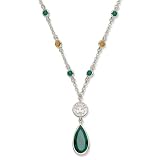 Boston Celtics Crystal Logo Necklace