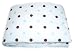 American Baby Company Portable Crib Sheet Percale, Blue Dots American Baby Company Portable Crib Sheet Percale, Blue Dots