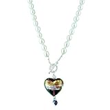 Murano Italian Glass 925 Sterling Silver Necklace 950