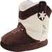 Cowboy Boot Slippers Xl (18-24 Months) By Baby Deer